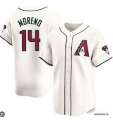 Arizona Diamondbacks Gabriel Moreno #14 White Stitched MLB Stitched Jersey