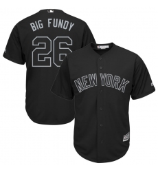 Yankees 26 DJ LeMahieu Big Fundy Black 2019 Players Weekend Player Jersey