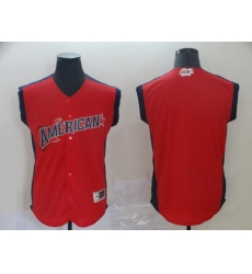 American League Red 2019 MLB all star Workout Team Jersey