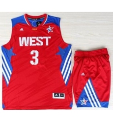 2013 All-Star Western Conference Los Angeles Clippers #3 Chris Paul Red Revolution 30 Swingman NBA Suits
