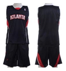 Atlanta Hawks Blank Black Jerseys&Shorts