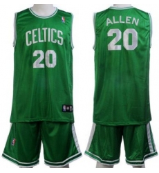 Boston Celtics 20 Ray Allen Green Jerseys&Shorts