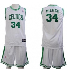 Boston Celtics 34 Paul Pierces White Jerseys&Shorts