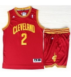 Cleveland Cavaliers 2 Kyrie Irving Red Revolution 30 Swingman Jerseys Shorts NBA Suits
