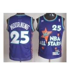 NBA 95 All Star #25 Mourning Purple Jerseys