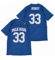 Al Bundy Polk High 33 Movie Football Jersey Bundy