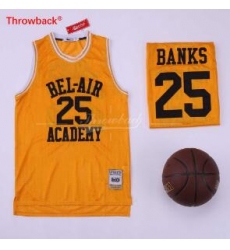 The Fresh Prince 14 Bel Air Academy Basketball Movie Yellow #25