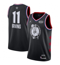 Celtics #11 Kyrie Irving Black Basketball Jordan Swingman 2019 All Star Game Jersey