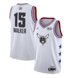 Hornets 13 Kemba Walker White 2019 NBA All Star Game Jordan Brand Swingman Jersey