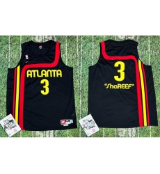 Atlanta Shareef #3 balck jersey