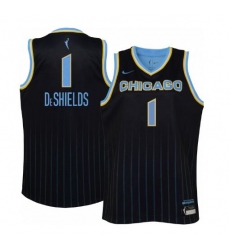 Men Chicago Sky Diamond DeShields Replica Explorer Jersey