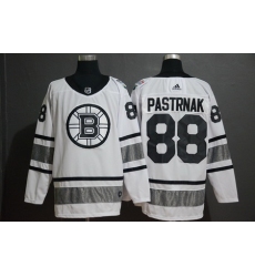 Bruins 88 David Pastrnak White 2019 NHL All Star Game Adidas Jersey