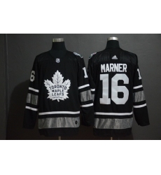 Maple Leafs 16 Mitch Marner Black 2019 NHL All Star Game Adidas Jersey