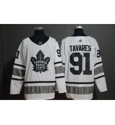 Maple Leafs 91 John Tavares White 2019 NHL All Star Adidas Jersey