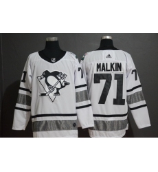 Penguins 71 Evgeni Malkin White 2019 NHL All Star Game Adidas Jersey