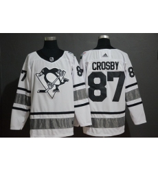 Penguins 87 Sidney Crosby White 2019 NHL All Star Game Adidas Jersey
