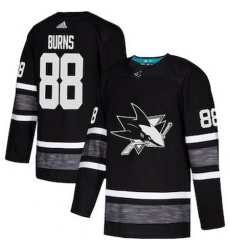 Sharks 88 Brent Burns Black 2019 NHL All Star Game Adidas Jersey