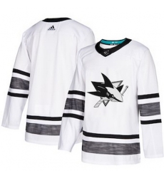 Sharks White 2019 NHL All Star Game Adidas Jersey