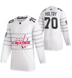Capitals 70 Braden Holtby White 2020 NHL All Star Game Adidas Jersey