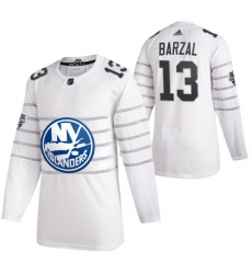 Islanders 13 Mathew Barzal White 2020 NHL All Star Game Adidas Jersey