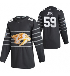 Predators 59 Roman Josi Gray 2020 NHL All Star Game Adidas Jersey