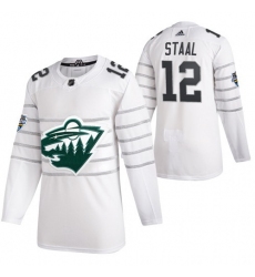 Wild 12 Eric Staal White 2020 NHL All Star Game Adidas Jersey