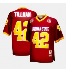 Arizona State Sun Devils Pat Tillman College Football Red Jersey