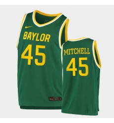 Men Baylor Bears Davion Mitchell Replica Green College Basketball 2020 21 Jersey