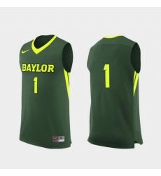 Men Baylor Bears Green Replica College Basketball Nike Jersey
