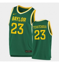 Men Baylor Bears Jonathan Tchamwa Tchatchoua Replica Green College Basketball 2020 21 Jersey
