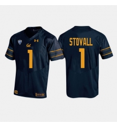 California Golden Bears Melquise Stovall College Football Navy Jersey