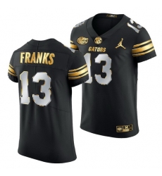 Florida Gators Feleipe Franks Black Golden Edition Jersey