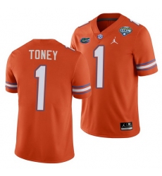 Florida Gators Kadarius Toney Orange 2020 Cotton Bowl Classic College Football Jersey