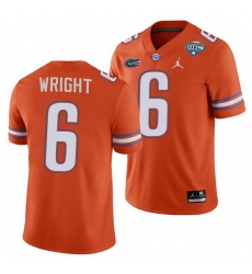 Florida Gators Nay'Quan Wright Orange 2020 Cotton Bowl Classic College Football Jersey
