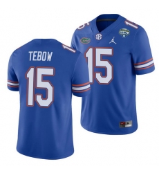 Florida Gators Tim Tebow Royal 2020 Cotton Bowl Men'S Jersey