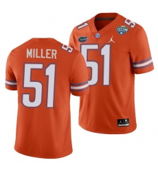 Florida Gators Ventrell Miller Orange 2020 Cotton Bowl Classic College Football Jersey