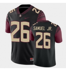 Men Florida State Seminoles Asante Samuel Jr. College Football Black Alternate Game Jersey