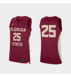 Men Florida State Seminoles Garnet Replica College Basketball Jersey