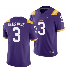 LSU Tiger Tyrion Davis Price Purple Game Men'S Jersey