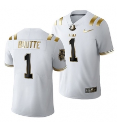 Lsu Tigers Kayshon Boutte 2021 22 Golden Edition Limited Football White Jersey