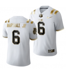 Lsu Tigers Terrace Marshall Jr. Golden Edition Limited Nfl White Jersey