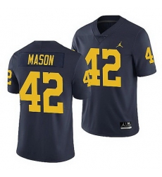 Michigan Wolverines Ben Mason Navy Limited Men'S Jersey
