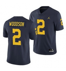 Michigan Wolverines Charles Woodson Navy Limited Men'S Jersey