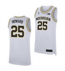 Michigan Wolverines Jace Howard White Replica Jersey
