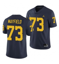 Michigan Wolverines Jalen Mayfield Navy Limited College Football Jersey