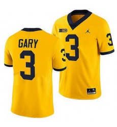 Michigan Wolverines Rashan Gary Maize Nfl Alumni Men Jersey