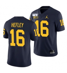 Michigan Wolverines Ren Hefley Navy College Football Men'S Jersey