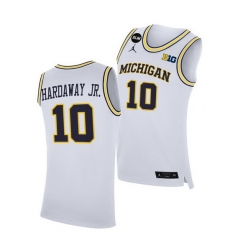 Michigan Wolverines Tim Hardaway Jr. 2021 Big Ten Regular Season Champions Blm White Jersey