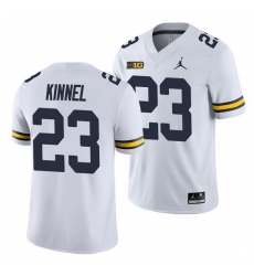 Michigan Wolverines Tyree Kinnel White College Football Men'S Jersey