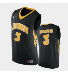 Men Iowa Hawkeyes Jordan Bohannon Replica Black College Basketball Jersey